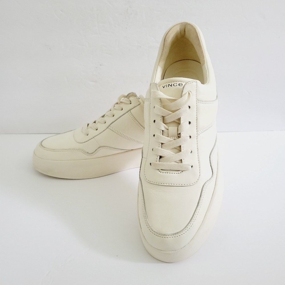 Vince Warren Court Leather Sneaker, Size 10
